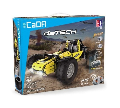 Р/У конструктор CADA deTech багги (522 детали)