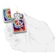 Зажигалка ZIPPO Woodstock® с покрытием White Matte, латунь/сталь, белая, матовая, 38x13x57 мм