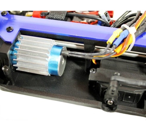 Радиоуправляемая трагги Remo Hobby S EVO-R Brushless (синяя) 4WD 2.4G 1/16 RTR