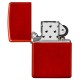 Зажигалка ZIPPO Classic с покрытием Metallic Red, латунь/сталь, красная, матовая, 38x13x57 мм