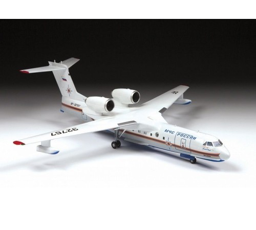 Сборная модель ZVEZDA Российский самолет-амфибия Бе-200ЧС, 1/144