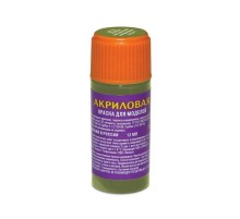 Краска ZVEZDA акриловая, зеленая авиа-интерьер, 12 мл