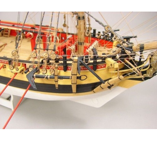 Сборная картонная модель Shipyard шлюп HMS Wolf (№49), 1/96