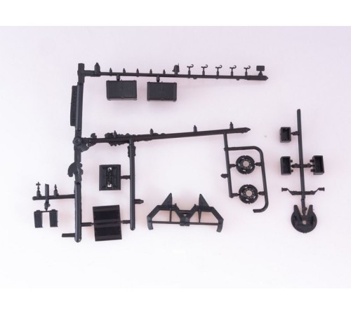 Сборная модель AVD МАЗ-200В с полуприцепом МАЗ-5232В, 1/43