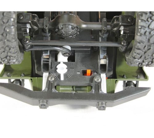 Радиоуправляемая машина MN MODEL военный грузовик (зеленый) 6WD 2.4G 1/16 RTR