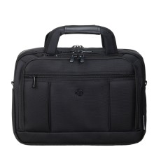 Портфель TORBER VOYAGE для ноутбука 14-16'', черный, баллистический нейлон, 41 x 12 x 30 см, 11 л