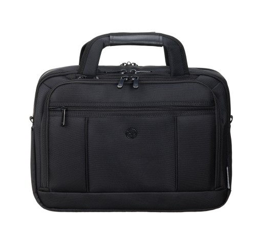 Портфель TORBER VOYAGE для ноутбука 14-16'', черный, баллистический нейлон, 41 x 12 x 30 см, 11 л