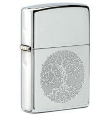 Зажигалка ZIPPO Лучшая цена с покрытием High Polish Chrome, латунь/сталь, серебристая, 38x13x57 мм