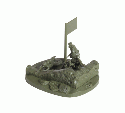 Сборные солдатики ZVEZDA Советские снайперы, 1/72