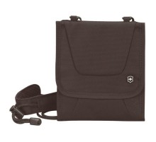 Кошелёк на шею VICTORINOX Travel Wallet чёрный, нейлон, 13x1x11 см