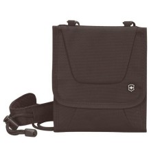 Кошелёк на шею VICTORINOX Travel Wallet чёрный, нейлон, 13x1x11 см
