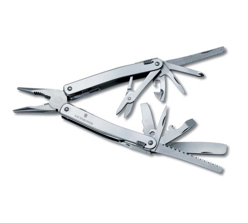 Мультитул VICTORINOX SwissTool Spirit XC, 105 мм, 26 функций, в нейлоновом чехле