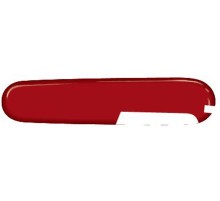 Задняя накладка для ножей VICTORINOX 91 мм, пластиковая, красная
