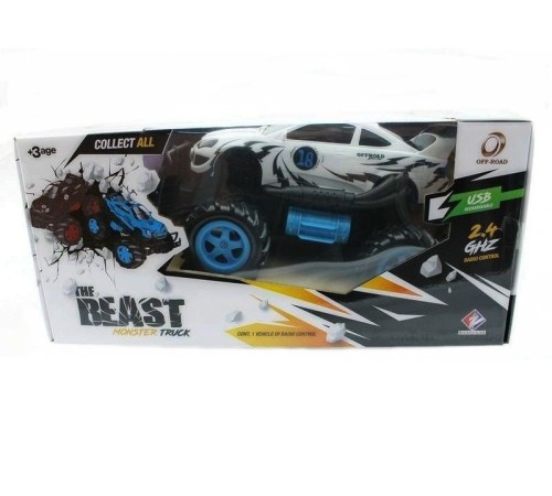 Р/У внедорожник Monstre Truck Honda Integra в ассортименте 1/14 + свет + звук