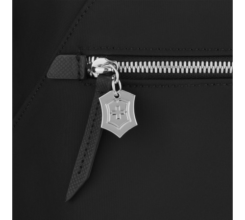 Портфель VICTORINOX Victoria Signature Briefcase, черный, нейлон/кожа, 42x13x30 см, 13 л