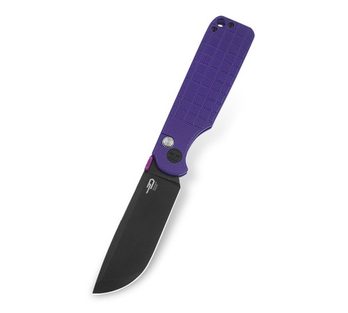 Нож Bestech Glok сталь 14C28N, рукоять G10 фиолетовая