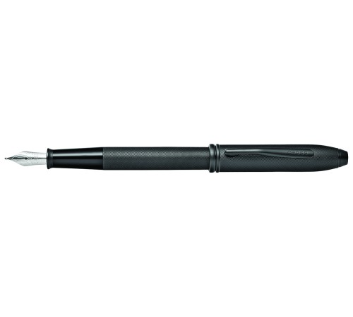 Перьевая ручка Cross Townsend Black Micro Knurl, перо F