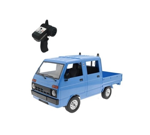Радиоуправляемая машина WPL китайский грузовичок D-32 (синяя) 2.4G 1/10 RTR