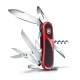 Нож перочинный VICTORINOX Evolution S17, 85 мм, 15 функций, с фиксатором лезвия, красный с чёрным