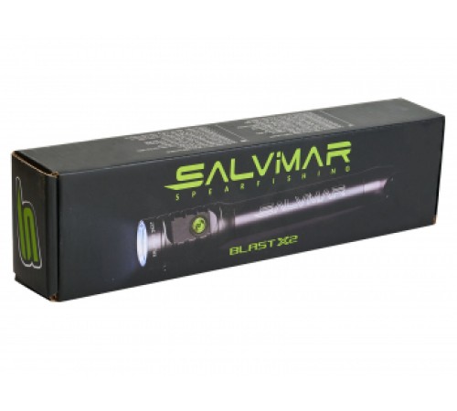 Фонарь Salvimar BLAST X2, 1200 люмен, 1 диод, 2 аккумулятора 18650х2, ТЕПЛЫЙ свет