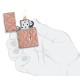 Зажигалка ZIPPO Armor® Geometric с покрытием Rose Gold, латунь/сталь, розовое золото, 38x13x57 мм