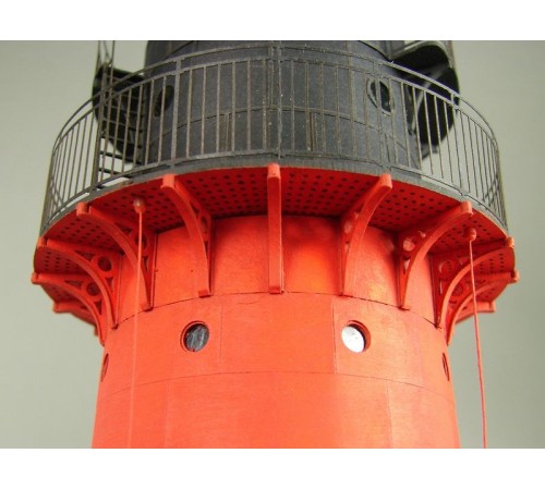 Сборная картонная модель Shipyard маяк Westerheversand Lighthouse (№59), 1/87