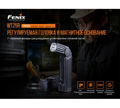 Фонарь Fenix WT25R