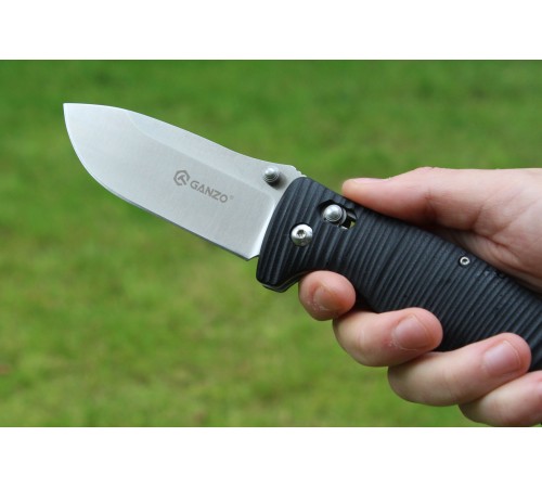 Нож Ganzo G720 черный, G720-B
