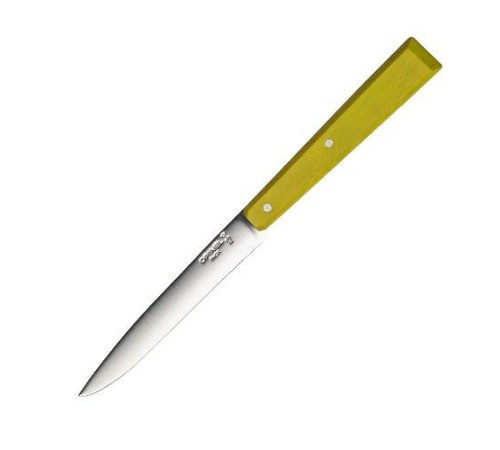 Нож столовый Opinel №125, нержавеющая сталь, светло-зеленый, 001591
