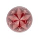 Рюмка TAJIMA GLASS Мерцание звезды 75мл, медно-красная