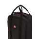 Термосумка для ланча SWISSGEAR, прорезиненный полиэстер 600D, черный/красный, 23х15х10 см, 3,5 л