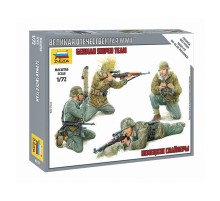 Сборные солдатики ZVEZDA Немецкие снайперы, 1/72