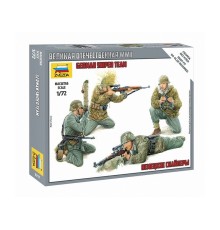 Сборные солдатики ZVEZDA Немецкие снайперы, 1/72