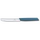 Нож столовый VICTORINOX Swiss Modern, лезвие 11 см с прямой кромкой, васильково-синий