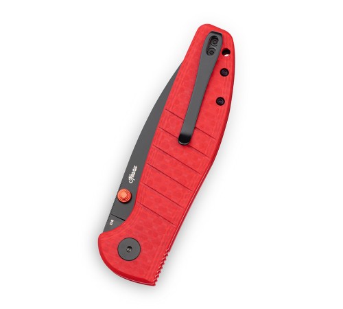 Нож Bestechman Goodboy сталь D2, рукоять G10 красная