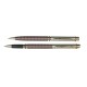 Набор Pierre Cardin PEN&PEN: ручка шариковая + роллер. Цвет - коричневый. Упаковка Е.