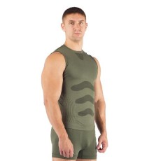 Майка  мужская Achile/ кор. рукав/ синтетика/ зеленый/ L-XL, Achile6262LXL