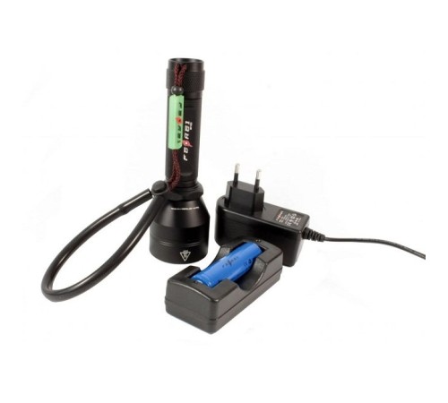 Фонарь для дайвинга Ferei W153 1хCREE XM-L (Cool White) 2xCREE XP-E (Red)