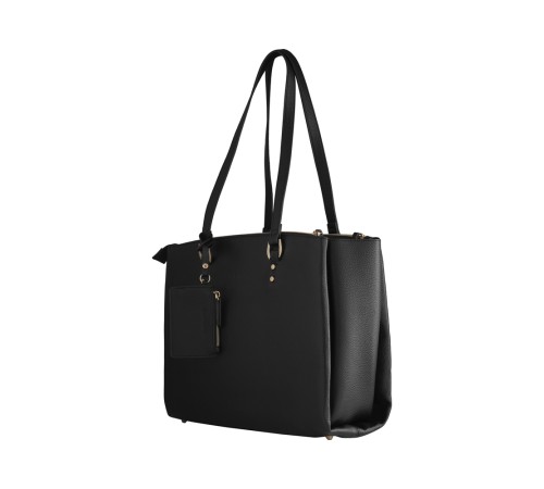 Сумка женская WENGER RosaLyn 14'', черная, полиэстер, 38х29х24 см, 20 л