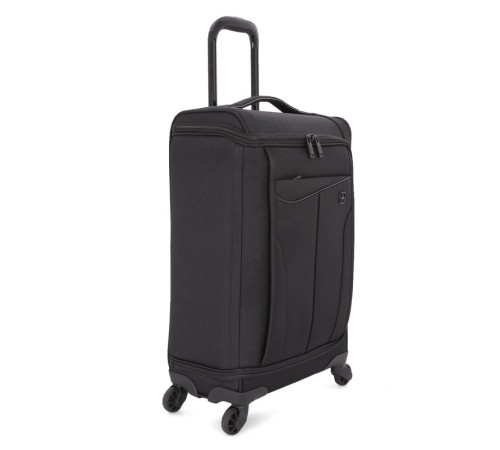 Чемодан WENGER Getaway, цвет черный, полиэстер 720x720D добби, 35x20x63 см, 44 л