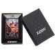 Зажигалка ZIPPO Anne Stokes с покрытием Black Matte, латунь/сталь, чёрная, матовая, 38x13x57 мм