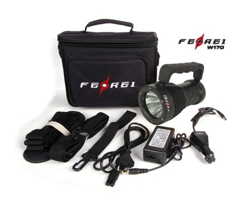 Фонарь для дайвинга Ferei W170 SST-90 (холодный свет диода)