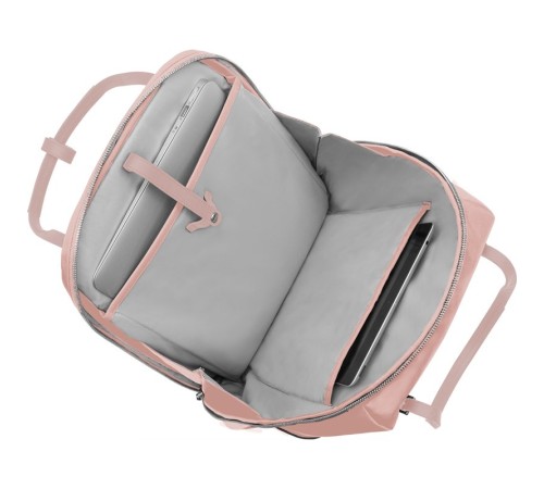 Сумка-рюкзак VICTORINOX Victoria Harmony 15,6'', розовое золото, нейлон/кожа/микрозамша, 28x13x41 см