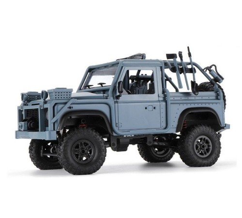 Радиоуправляемая машина MN MODEL англ. пикап Defender спецназ рейнджеров (синий) 4WD 2.4G 1/12 RTR