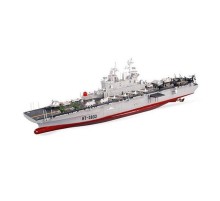 Радиоуправляемый корабль Heng Tai десантный корабль Wasp  2.4G 1/350