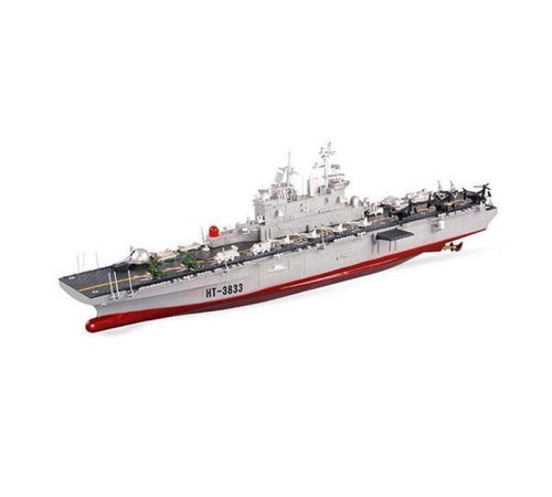 Радиоуправляемый корабль Heng Tai десантный корабль Wasp  2.4G 1/350