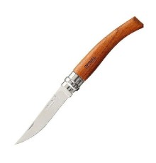 Нож филейный Opinel №10, нержавеющая сталь, рукоять бубинга, 000013