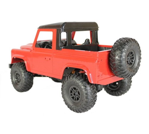 Радиоуправляемая машина MN MODEL английский пикап Defender (красный) 4WD 2.4G 1/12 RTR