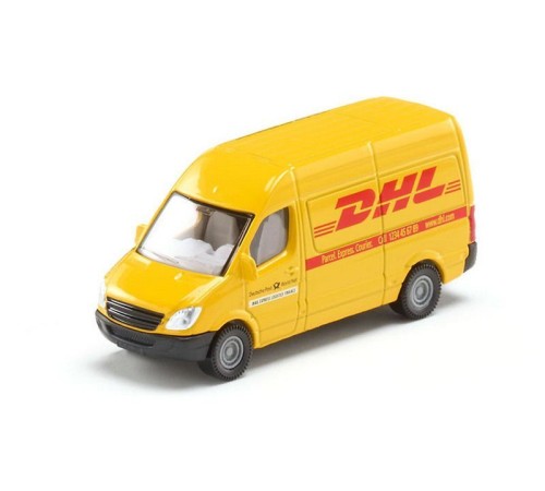 Фургон Siku 1085 DHL 1/87, 7.4 см, желтый
