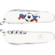 Нож перочинный VICTORINOX Spartan Российский футбол, 91 мм, 12 функций, белый